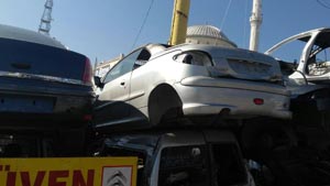 PEUGEOT 407 HURDA OLUP PARÇA PARÇA SATILI3